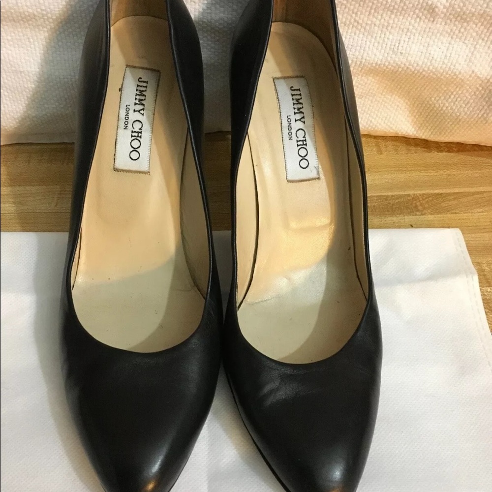 ❤️JIMMY CHOO PUMP WITH GOLD METAL IN HEELS, size 39